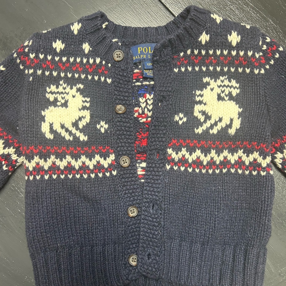 Polo Ralph Lauren sweater baby 12 months
